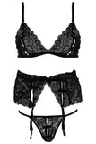 Lace Garter Set in S/M