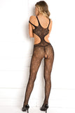 Made the Cut Black Bodystocking in OS