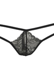 Rough Romance Bra and G-String Set in S/M