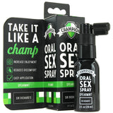 Champion Spearmint Oral Sex Spray in 1oz/29 ml