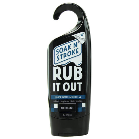 Rub It Out Masturbation Cream in 8oz/237ml