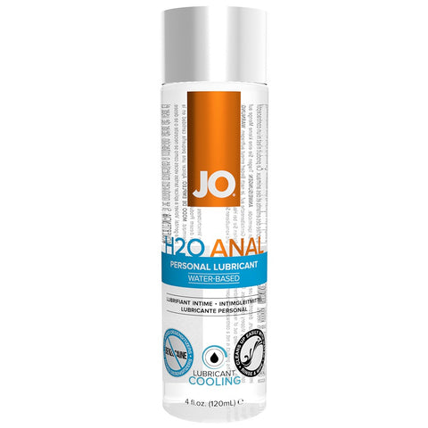 H20 Cool Anal Personal Lubricant in 4oz/120ml