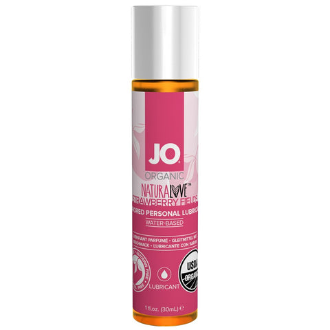 Naturalove Strawberry Fields Water Based Lube in 1oz/30mL