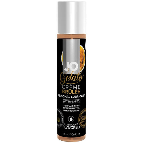 Gelato Creme Brulee Flavored Lubricant in 1oz/30 ml