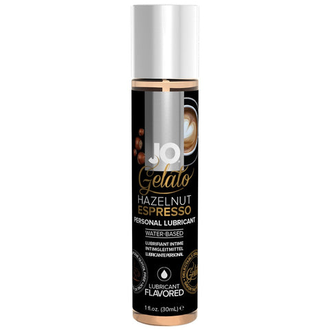 Gelato Hazelnut Espresso Flavored Lubricant in 1oz/30 ml