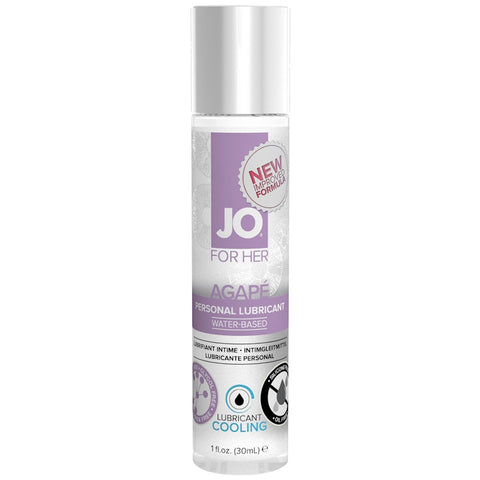 Agape Water Based Cooling Lubricant for Her in 1oz/30mL