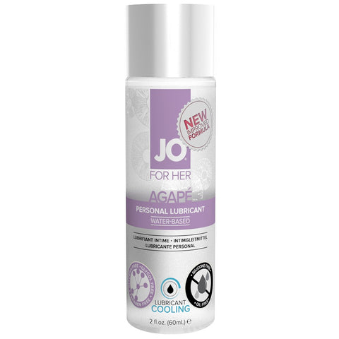 Agape Water Based Cooling Lubricant for Her in 2oz/60mL