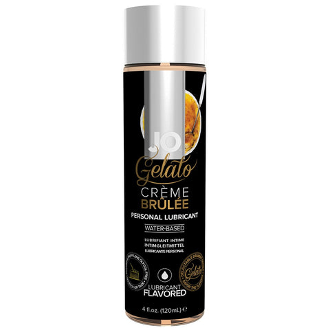 Gelato Creme Brulee Flavored Lubricant in 4oz/120 ml