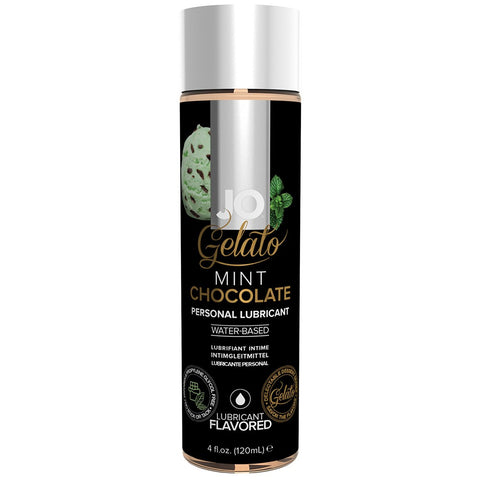 Gelato Mint Chocolate Flavored Lubricant in 4oz/120 ml
