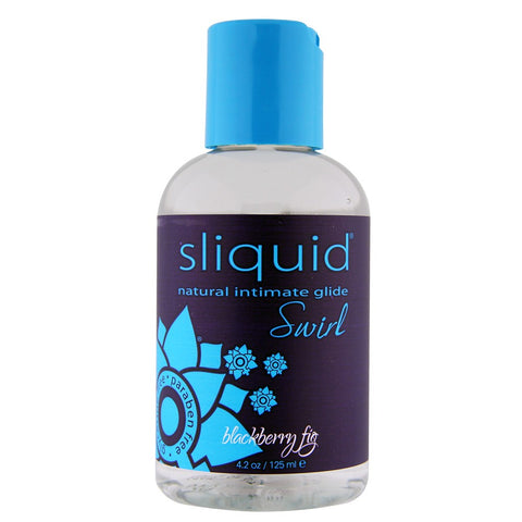 Swirl Flavored Lubricant 4.2oz/125ml in Blackberry Fig