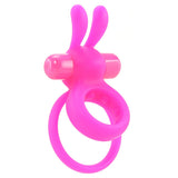 OHare Silicone Vibrating Cock Ring in Pink