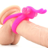 OHare Silicone Vibrating Cock Ring in Pink