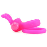 OHare Silicone Vibrating Cock Ring in Pink