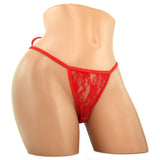 My Secret Remote Vibrating Panty Set in Red