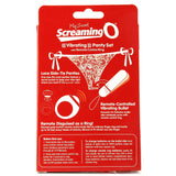 My Secret Remote Vibrating Panty Set in Red