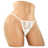 My Secret Remote Vibrating Panty Set in White