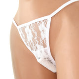 My Secret Remote Vibrating Panty Set in White