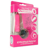 My Secret Remote Vibrating Panty Set in Pink