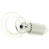 Double O8 Vibrating Double Ring in Clear