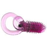 Double O8 Vibrating Double Ring in Purple