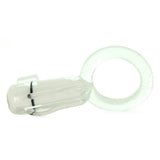 Opium Vibrating Pleasure Ring in Clear