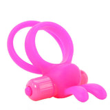 OHare XL Silicone Vibrating Cock Ring in Pink