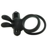 OHare XL Silicone Vibrating Cock Ring in Black