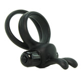 OHare XL Silicone Vibrating Cock Ring in Black