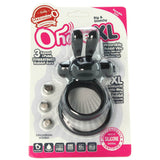 OHare XL Silicone Vibrating Cock Ring in Black