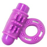 Charged OWow Textured 10X Ring Vibe in Purple