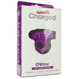 Charged OWow Textured 10X Ring Vibe in Purple