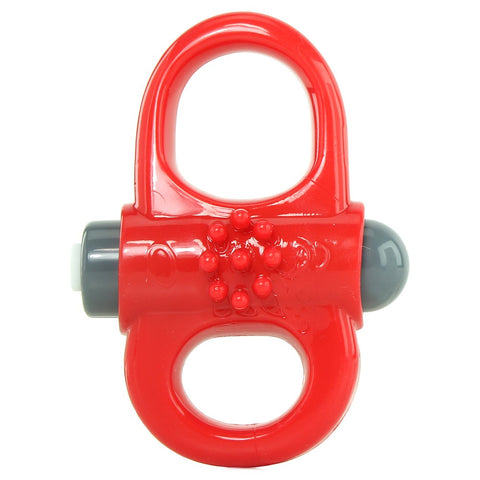 Charged Yoga Reversible 10X Ring Vibe in Red