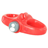 Charged Yoga Reversible 10X Ring Vibe in Red