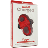 Charged Yoga Reversible 10X Ring Vibe in Red