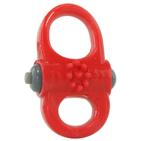 Yoga Reversible Vibrating Ring in Red