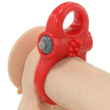 Yoga Reversible Vibrating Ring in Red