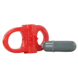 Yoga Reversible Vibrating Ring in Red