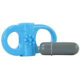 Yoga Reversible Vibrating Ring in Blue