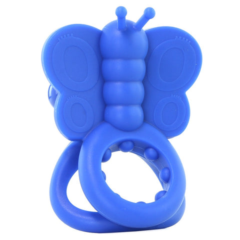 Monarch Wearable Butterfly Cock Ring in Blue