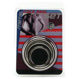 Metal Cock Ring Set