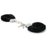 Black Furry Hand Cuffs