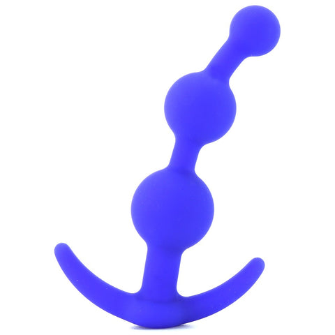 Sexperiments Silicone Anal Beads in Blue