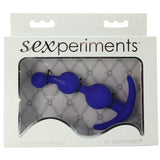 Sexperiments Silicone Anal Beads in Blue