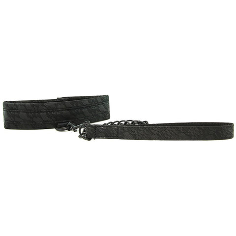 Midnight Lace Collar and Leash
