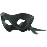 Midnight Satin Mask in Black
