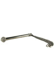 Midnight Jeweled Gunmetal Chain Tickler