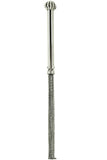 Midnight Jeweled Gunmetal Chain Tickler