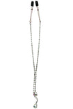 Midnight Crystal Teardrop Tweezer Clamps