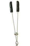 Midnight Pearl Chained Tweezer Clamps