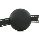 Edge Silicone Ball Gag in Black